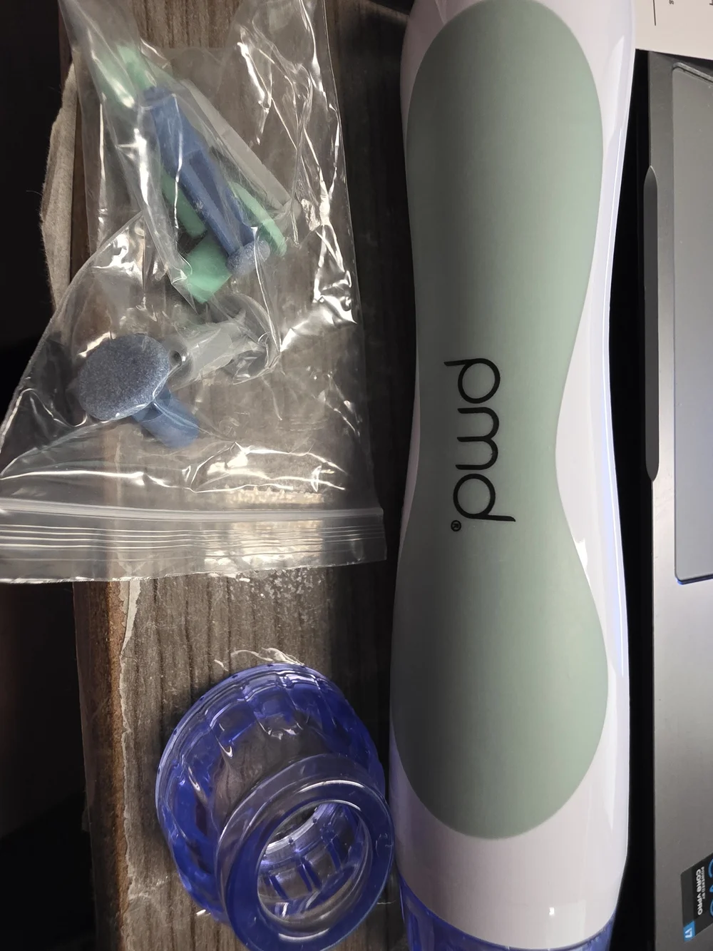 PMD Beauty Personal Microderm Classic Exfoliation Device Gray / Sage Green